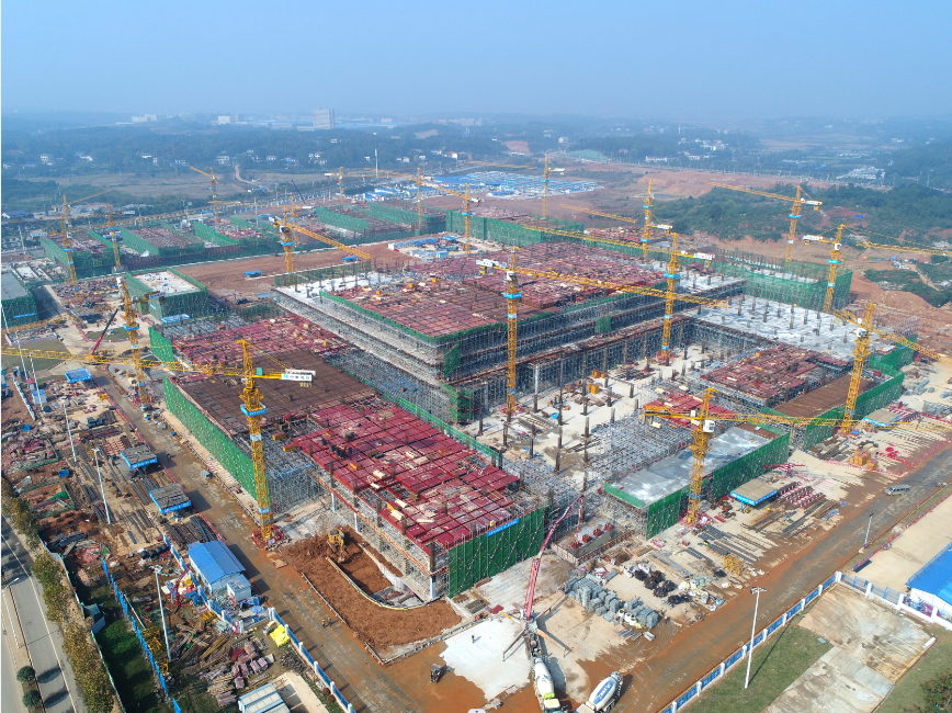 中建五局長沙比亞迪電子廠房項(xiàng)目