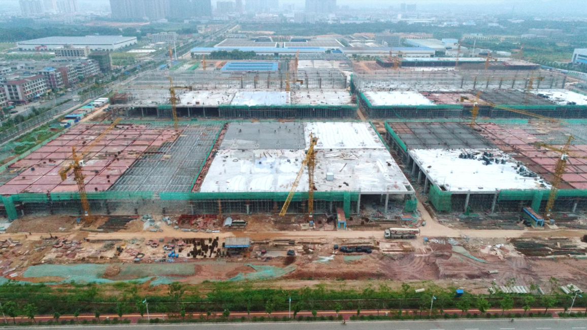 江都建設(shè)長沙蘇寧項(xiàng)目